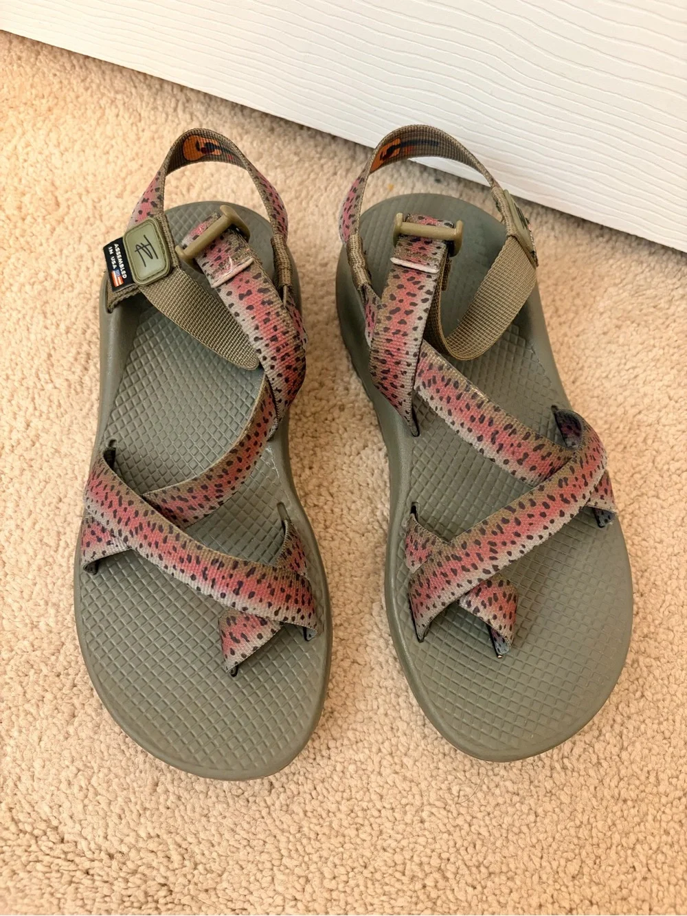 Thomas Rhett Rainbow Trout Chaco’s Size 8